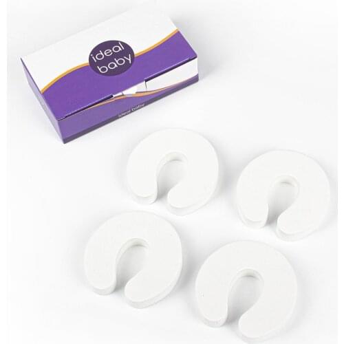 4 pcs Sponge Door Stopper