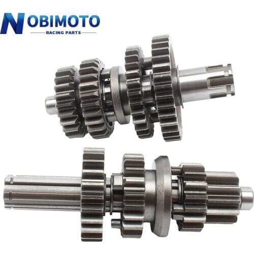 Fourth Gear Main Countershaft Transmission Gear Box Main Counter Shaft Fit For Lifan 125cc Electric Foot Start Engines ZB-110