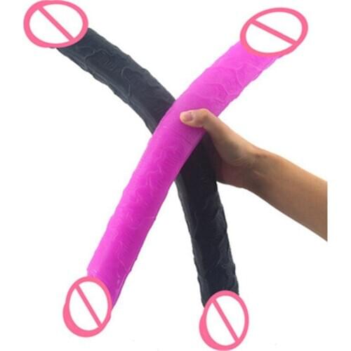 Double headed dragon simulated phallus，Realistic Dildos，Prostate Massage，Anal Sex Toy，Big Butt Plug，Silicone Anal Plugsoft dildo