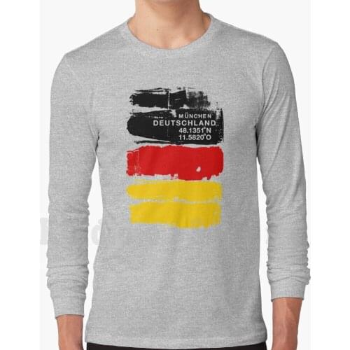 Germany Deutschland Art Coordinates Hoodie Long Sleeve Germany Deutschland Ar T Coordinates Top