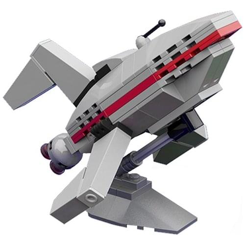 Future-Express Aircraft Building Block Set Airplane Bricks Model MOC-19480 U.S.S. Rich Imagination Educational Childrens Toy