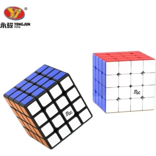 Yongjun MGC 4x4 Magnetic Speed Magic Cube YJ mgc4 M 4x4x4 Magnets Puzzle cubes Educational Toys for Children Gifts Magico Cubo