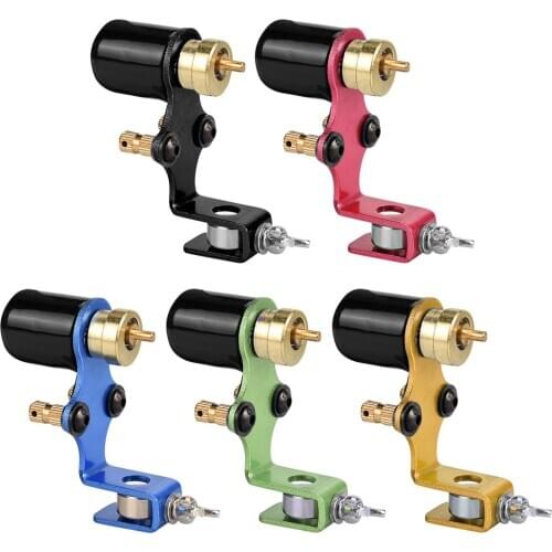 Tattoo Machine Dragonfly Motor Gun Mini Quiet Electric Rotary Robust Bearing Color wheel shader/Liner Makeup Kit Tattoo pen