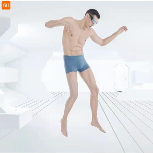 2021 New Xiaomi Cotton Smith Outlast constant temperature space separation panties Mens underwearHigh quality, black Technology