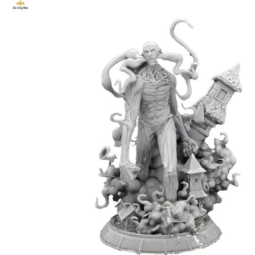 Attack On Titan Resin Figure Model Kit Titan Diorama Modelling Assembly Unpainted Kits Diy Toys Hobby Tools