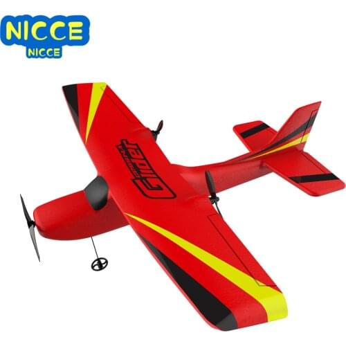 Nicce Z50 RC Plane EPP Foam Glider Airplane Gyro 2.4G 2CH Remote Control Wingspan 25 minutes Flight Time RC Airplanes Toy