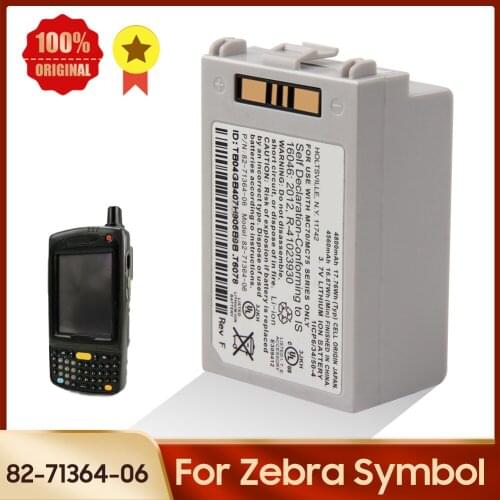 Original Replacement Battery 82-71364-06 for Motorola Zebra Symbol MC70 MC7090 MC75 MC75A MC75A6 MC75A8 MC7596 Scanner Battery