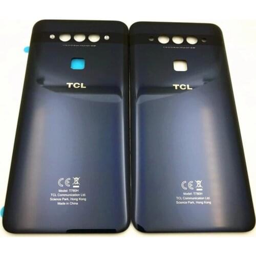 Original Glass Cover For TCL Plex T780H Back Battery Cover Door Housing Case Rear Glass + Adhesive Sticker Parts Replacement