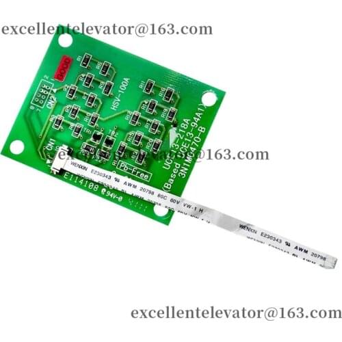 CV330 UCE13-218A HSV-100A Elevator Car Overload Indicator Board use for Toshiba