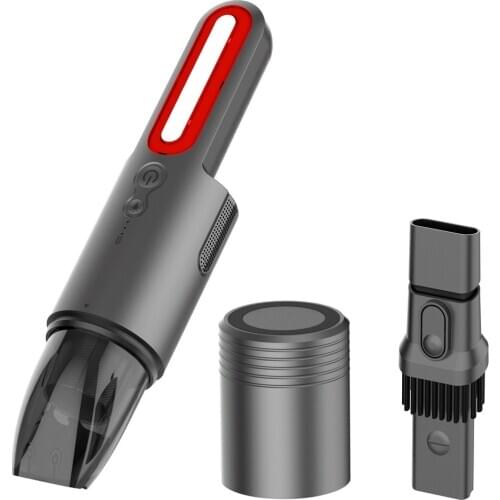 Handheld Mini Vacuum Cleaner Multi-function Car Wireless Dust Catcher with Illuminated Portable Strong Cyclone Suction Machine