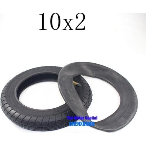 Good Reputation 10 Inch for Xiaomi Mijia M365 Electric Scooter Tire 10x2 Inflation Wheel Tyre with Inner Tube 10*2 PneumaticTyre
