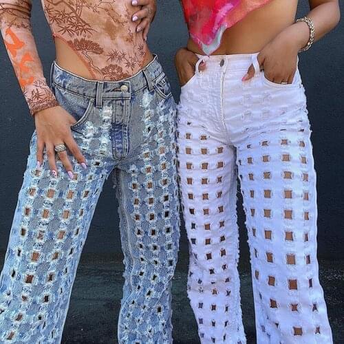 Женские прямые джинсы SIBYBO China At AliExpress