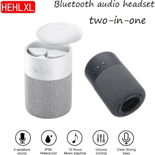 B20 Bluetooth TWS Earphone Wireless Headphones Earbuds Stereo Sound Music Headset audio two in one Earbuds For All Smart Phone