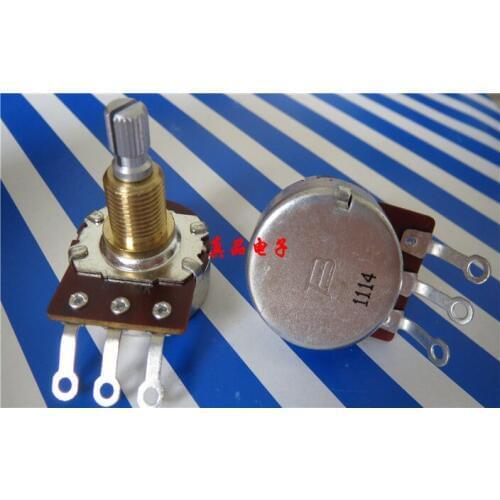 [VK] BOURNS imports United States B250K single electric guitar potentiometer handle long 19MM thread diameter is 9.3MM switch