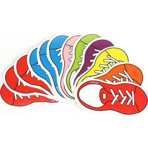 1set Magic Prediction Shoes Magic Tricks Prophecy Shoes Close Up Street Magic Props Accessories Illusion