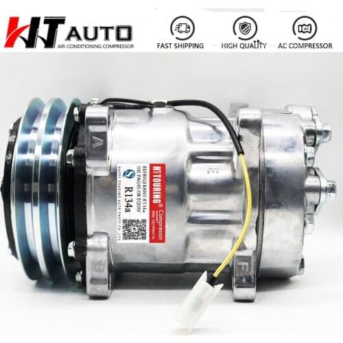 SD7H15 Air AC Compressor for Volvo Wheel Loader Excavator 14649606 VOE11412632 14518640 15082742 11104419 11412632 14506862