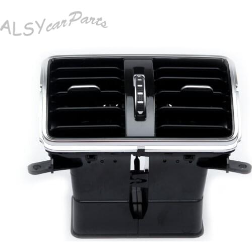 YIMIAOMO OEM 3C0 819 203B Chrome Rear Air & A/C Outlet Vent Assembly For VW Passat B6 3C2 3C5 Passat Varian Passat CC 3AD819203E