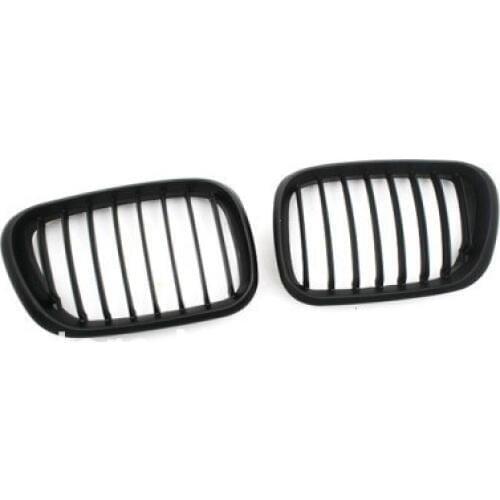 Replacement Euro Style Matte Black Front Grille For BMW X5 00-03 pre-facelift X5 Series