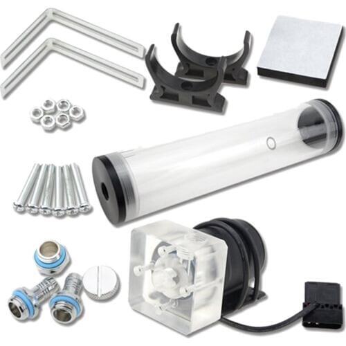 600L/H 19W Dc12V Cpu Cooling Heat Exchanger Water Pump Tank 255 Ml Co2 Cooler