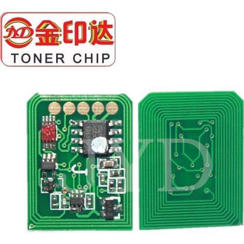 8PCS 5650 laser printer cartridge chip reset compatible for OKI C5650 C5750 5750 toner chip