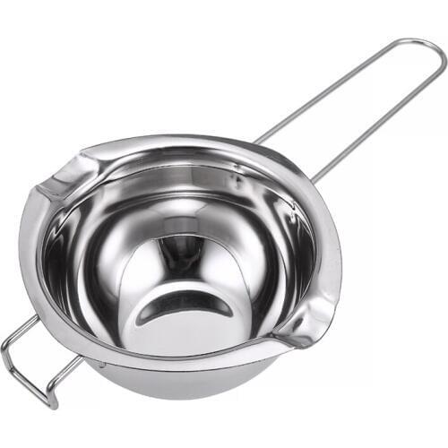 1Pc Stainless Steel Wax Melting Pot Double Boiler For DIY Wedding Scented Candle Butter Cheese Candy Chocolate Melting