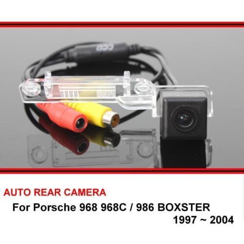 Car RearView Camera For Porsche 968 968C 986 BOXSTER 97~04 Night Vision Reversing Camera Backup Camera HD CCD Wide Angle