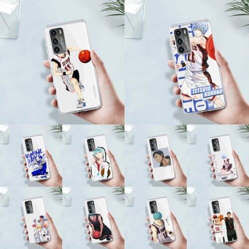 Kuroko No Basket Phone Case Transparent For Huawei 8 7 6 5 4 3 2 pro SE i E Soft TPU Clear Mobile Bags Coque shell funda cover