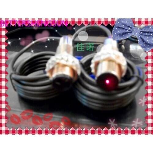 M30 laser beam sensor / photoelectric switch NPN.PNP normally open, beam type, accurate to 0-100 meters