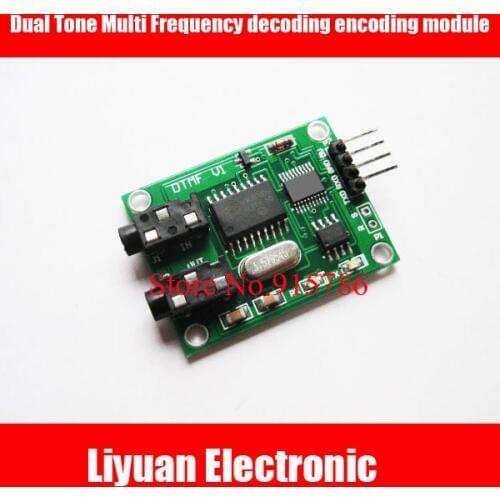 Dual Tone Multi Frequency decoding encoding module / DTMF audio generator / DTMF signal decoding coding module