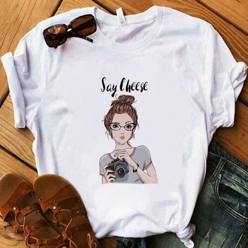 Love Reading Book Girl Printed Tshirt Femme Tumblr Clothes Summer Female T-shirt Lady Girl Tops Tees