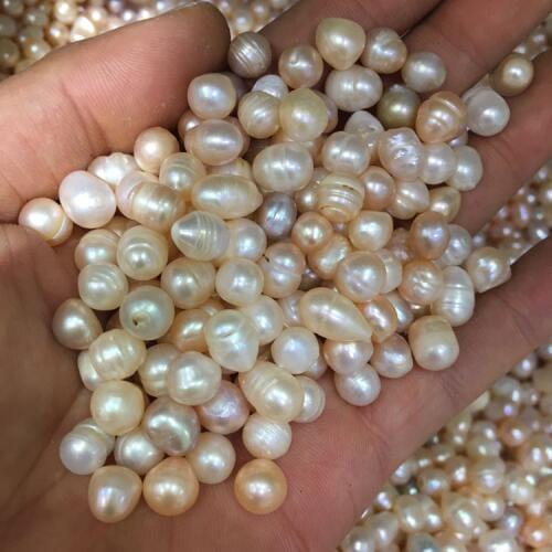 Natural Irregular Pearl beads For Bracelets Necklace DIY Gift