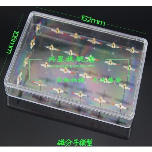 Magnecular model physical Electromagnetism experiment Microscopic magnetic field effect Experimental teaching equipment