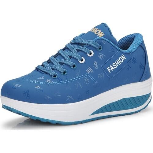 2020 new spring and autumn new rocking shoes womens shoes casual sports shoes platform platform womens single shoes