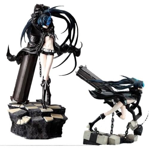 New product! Blackening Hatsune Miku Black Rock Shooter Giant Cannon 1/8 Large Size Figure Collection Model Decoration Gift