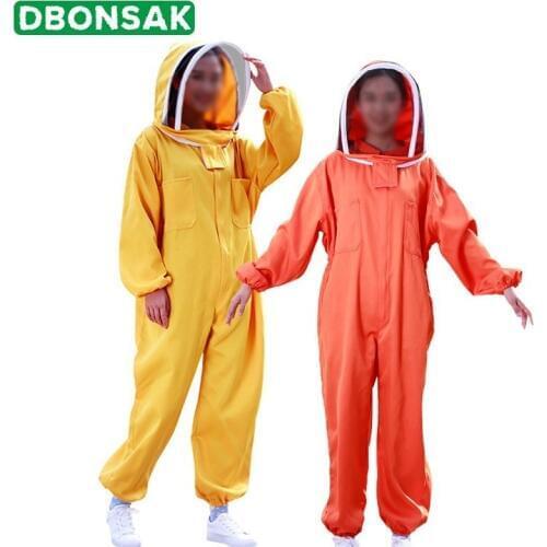 Apiculture Anti Bee Beekeeping Clothing Suit Apiculture Protetor Beekeeping Equipment Clothes Jacket Hat Suit Product Bee Tools