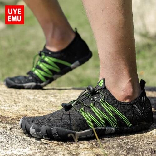 UYEEMU Beach Shoes Mens Quick-Drying Non-Slip Anti-Cutting Sports Running Swimming Snorkeling Outdoor Hot Womens Wading Shoes