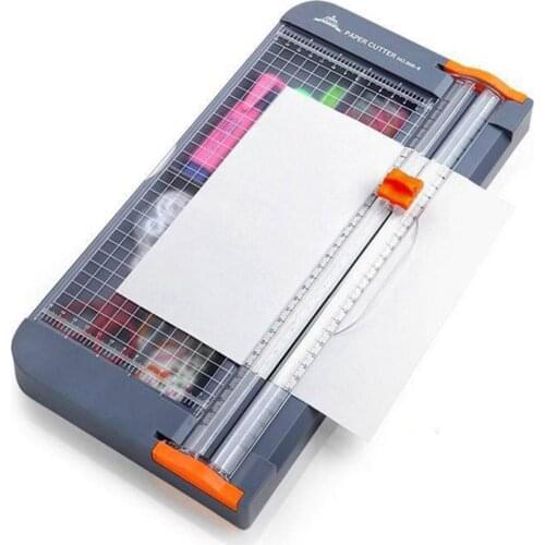 Paper Cutter Portable Manual A4 Paper Trimmer Cutter Storage Box Photo Labels Cutting Machine