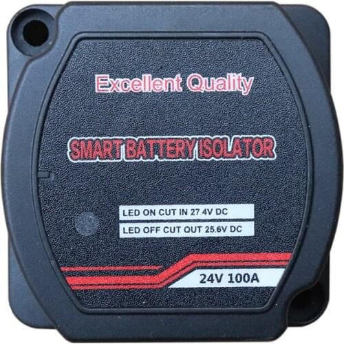 12V 140 Amp Voltage Sensitive Relay Dual Battery Isolator Switch Relay Split Charge Relay Kit Smart Battery Isolator