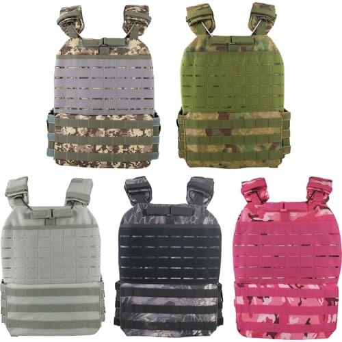 Assault Vest Military Army Equipment Molle Viking Amphibious Vests Adjustable Survival Protection Vest Paintball Hunting Unisex