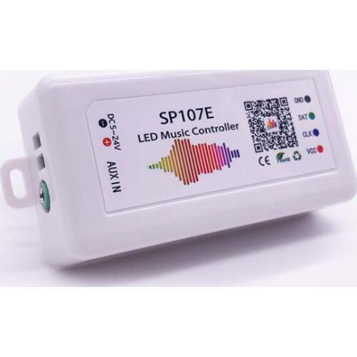 SP107E Bluetooth Wifi Music Controller For WS2801 WS2811 WS2812B SK6812 Magic LED Pixel Strip Light RGB Controller