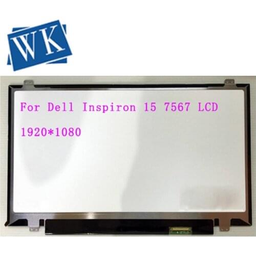 IPS 15.6" Laptop Matrix LED LCD Screen For Dell Inspiron 15 7567 7000 FHD 1920X1080 Display Replacement