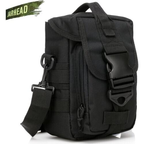 Tactical Military Small Utility Pouch Pack Army Molle Sport Crossbody Shoulder MOLLE Outdoor Cycling Camping Hiking Climbing Bag