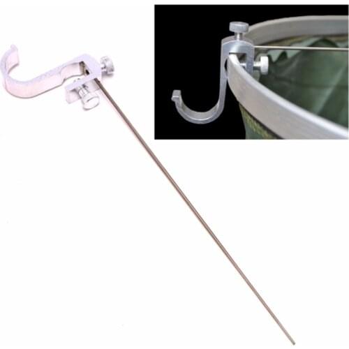 1pcs Aluminum Alloy Decoupling Device Stainless Steel Single Needle Hook Picker Fishing Supplies