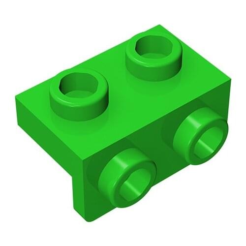 BuildMOC Compatible Assembles Particles 99781 1x2-1x2 For Building Blocks Parts DIY Educational Tech Parts Toys