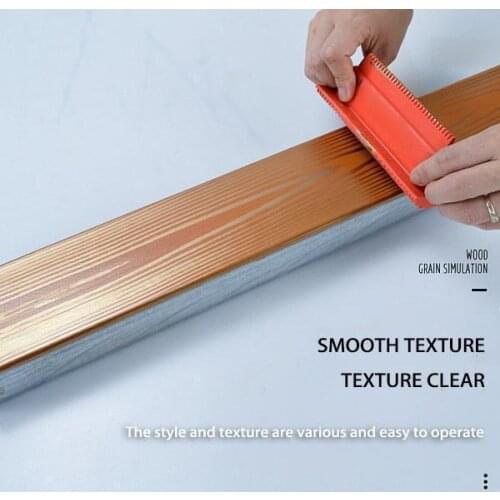 2Pcs/set Rubber Roller Brush Imitation Wood Graining Wall Painting Home Decoration Art Embossing DIY Brushing Painting Tools