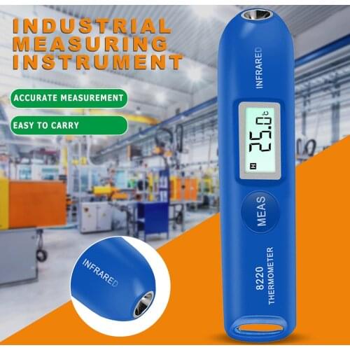 2021 Mini Infrared Thermometer Digital Non-Contact Temperature Meter Household Food Kitchen Thermometer Industrial Thermometer