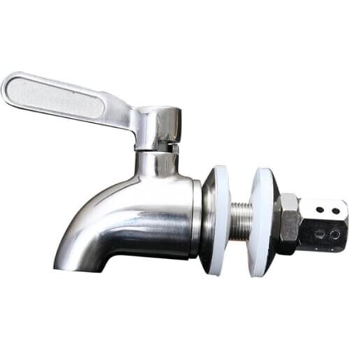 304 Stainless steel Wine Beer Water Spigot Faucet Nozzle 12mm Bibcock Bar Accessories