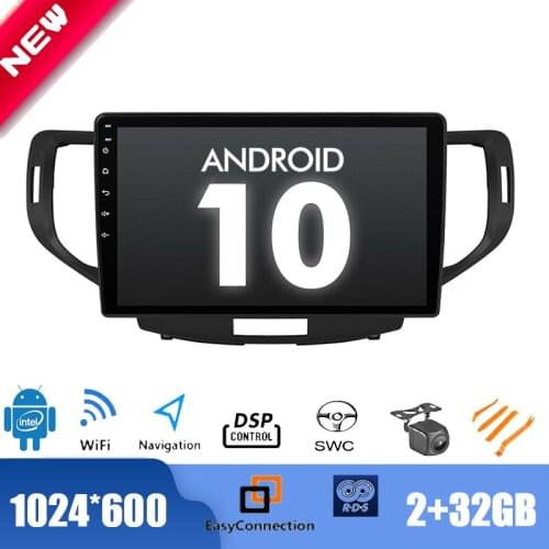 9" Android 10.0 Radio for honda SPIRIOR 2009 - 2013 Car Multimedia Player GPS Stereo DSP 2.5D IPS WIFI TPMS BT