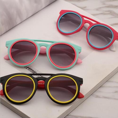 RILIXES Brand Designer Kids Sunglasses Boys Girls Baby Infant Sun Glasses 100% UV400 Eyewear Child Shades Oculos Infantil