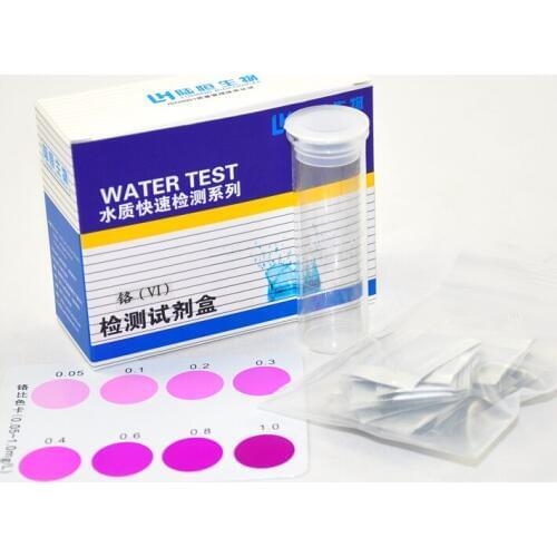 Rapid detection and detection of heavy metals in test paper strip of test paper by six valent chromium Kit